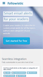 Mobile Screenshot of followistic.com